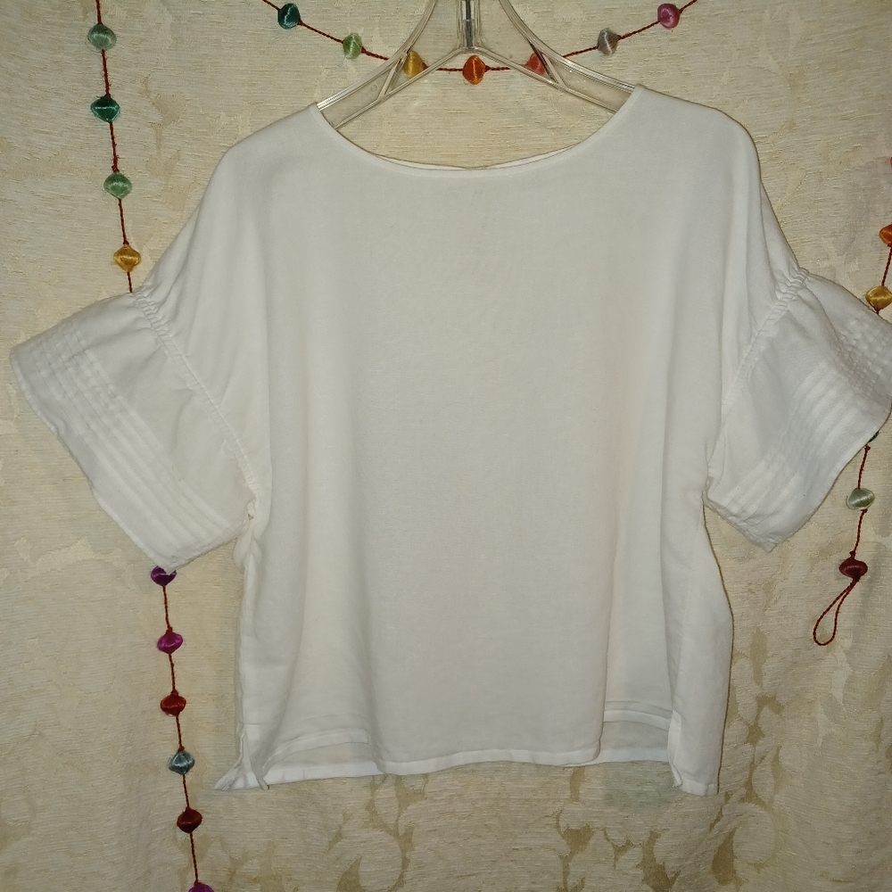 Elegant White Women's Top